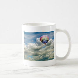 Mok-OMHOOG... Omhoog ... omhoog ... Koffiemok