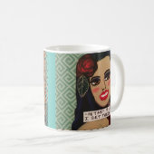 MOK=ON-TIJD IS WANNEER IK ER KOM. KOFFIEMOK (Voorkant rechts)