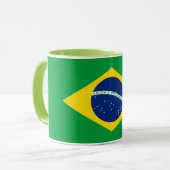 Mok onder Braziliaanse vlag (Voorkant links)