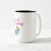 mok ontwerp voor kinderen, mok goede morgen ontwer (Voorkant rechts)