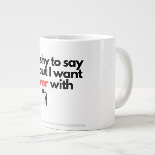 Mok ontwerp voor meisjes vriend (Voorkant rechts)