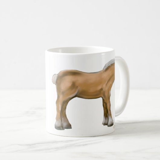 Mok ontwerppaarden (Voorkant rechts)