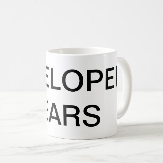 Mok ontwikkelaartranen (Voorkant rechts)