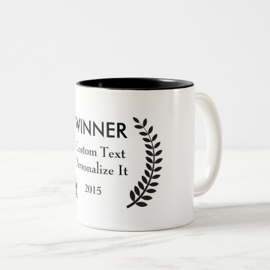 Mok op Custom Film Festival Winner Laurels (Voorkant rechts)