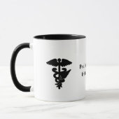 Mok op de dag van de toediening van podiatrische m (Links)