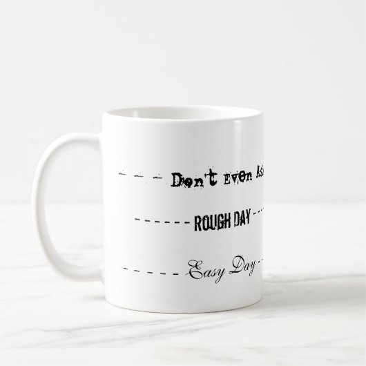 Mok op een ononderbroken dag (Links)