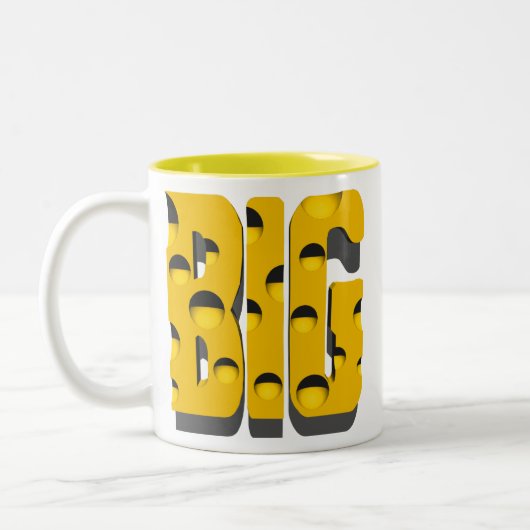 Mok op grote kazen (Links)