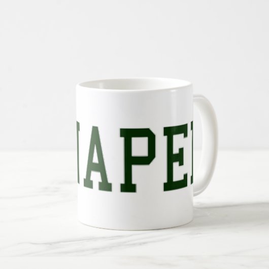 Mok op het meer van de zonneapee (Voorkant rechts)