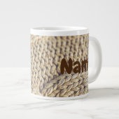 Mok op jumboformaat met "Cozy Warm"-gezegde (Voorkant rechts)