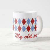 Mok op jumboformaat met "Mijn oude sockets" (Voorkant rechts)