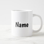 Mok op jumboformaat met "Rule the World" (Rechts)