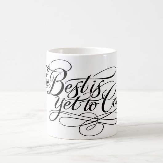 Mok op maat van design: "Het beste is nog niet bes (Center)