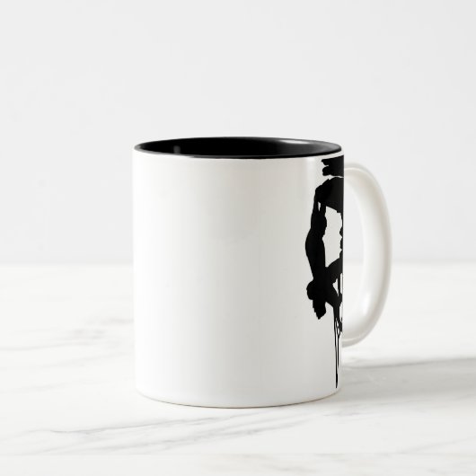 Mok op rotsen (Voorkant rechts)