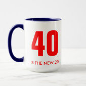 Mok op zaterdag met kalm thema (Links)