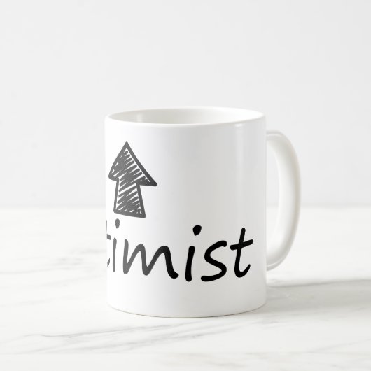 mok " optimist " (Voorkant rechts)