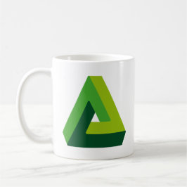 Mok optische illusie kantoor