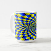 Mok/optische verlichting koffiemok (Voorkant links)