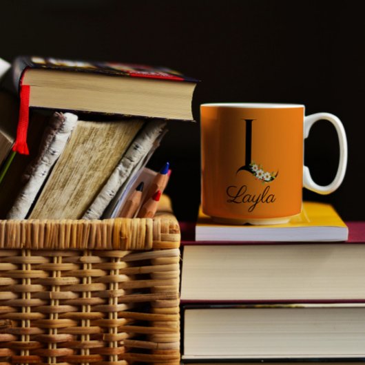 Mok Oranje initiaal weidebloem