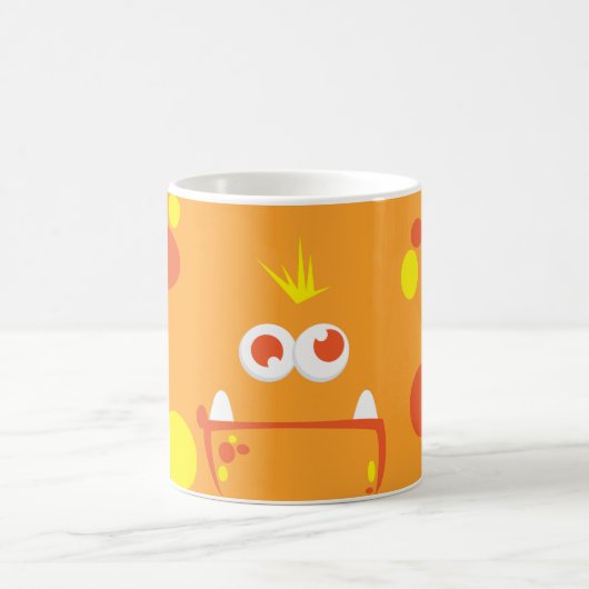 Mok Oranje monster Face (Center)