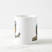 Mok Oranje papegaaien alleen (Center)