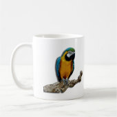 Mok Oranje papegaaien alleen (Links)