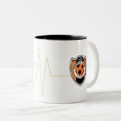 Mok Oranje puls #7 (Voorkant rechts)