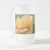 Mok Oranje Roos schildklierglas (Voorkant links)