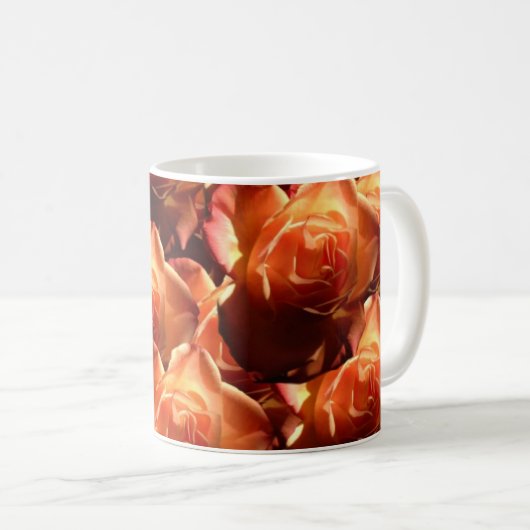 mok oranje rozen (Voorkant rechts)