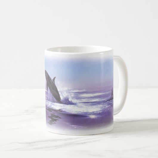 mok "Orcas" koffie (Voorkant rechts)