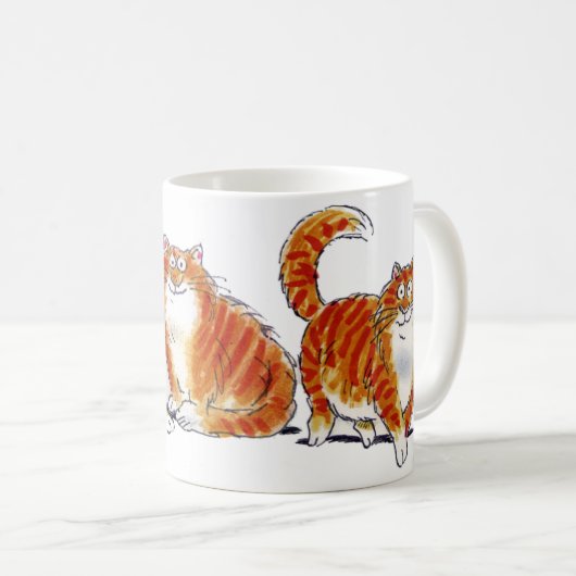 mok "Oscar" Cat (Voorkant rechts)