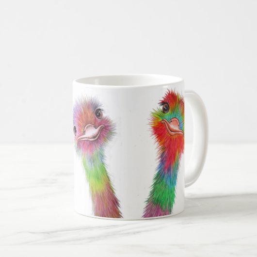 Mok Ostrich (Voorkant rechts)