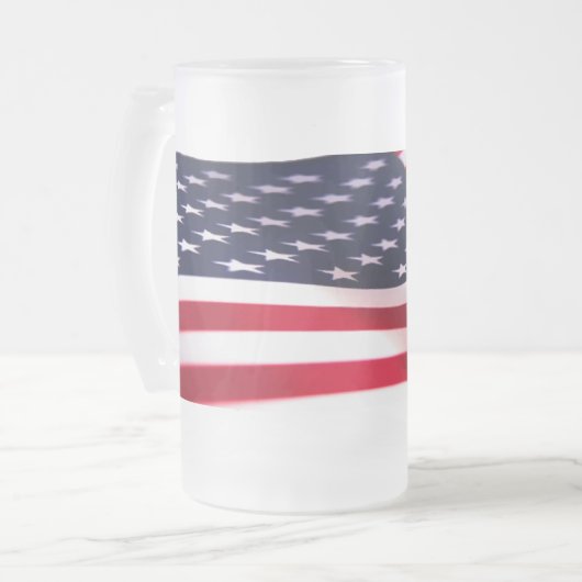 Mok oude glazen bier (Voorkant links)