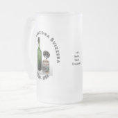 Mok oude zwitserse brouwerij (Voorkant links)