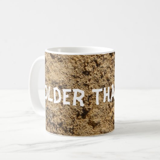 Mok ouder dan vuil (Voorkant links)