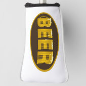 Mok Ovaal bier Golfheadcover (Draai 90)