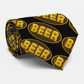 Mok Ovaal bier Stropdas (Opgerold)