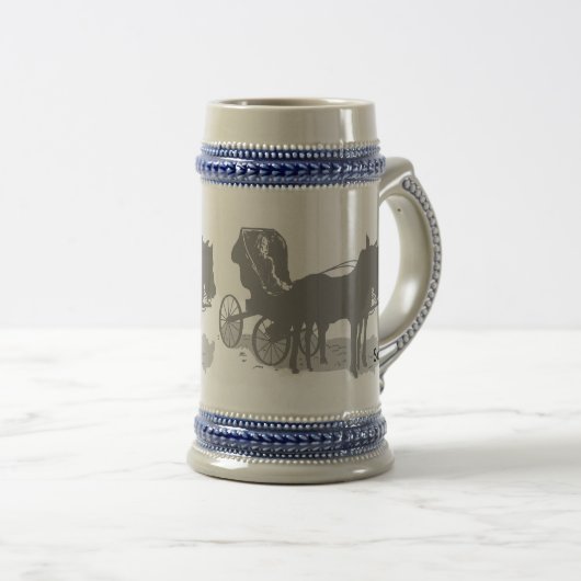 Mok Paarden en buik (Voorkant rechts)