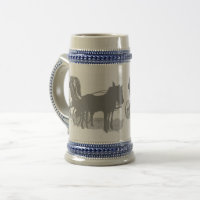 Mok Paarden en buik