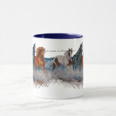 Mok, paarden in surf II Mok (Midden)