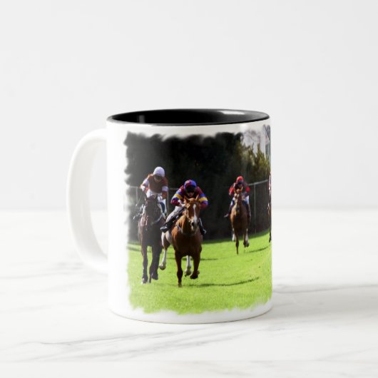 Mok paardenracewisselkoffie (Voorkant links)