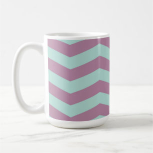 Mok Paars/Aqua Chevron