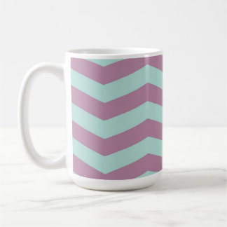 Mok Paars/Aqua Chevron