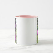 Mok paarse bloemen (Midden)