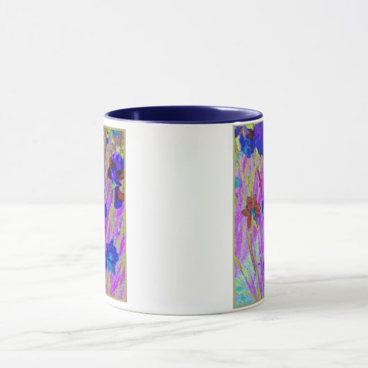 mok "Paarse Daffodils" (Midden)