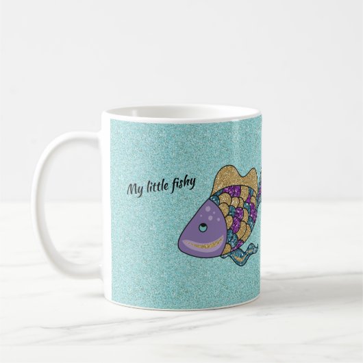 Mok Paarse en goudvis (Links)