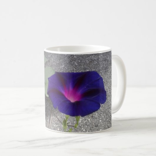 Mok Paarse Floral Coffee (Voorkant rechts)