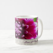 Mok Paarse Fuschia Dahlia (Voorkant rechts)