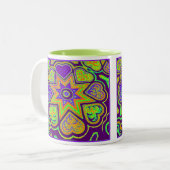 mok "Paarse passie" (Voorkant links)