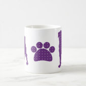 Mok Paarse pugs en poten (Center)