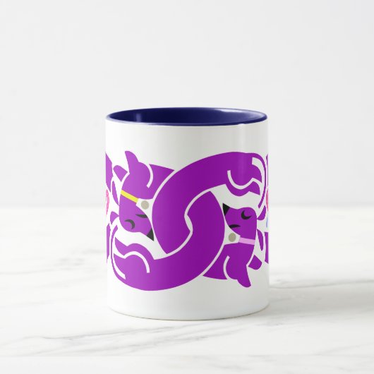 Mok Paarse verdraaide doxies (Midden)